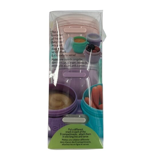 Melii Snap and Go Pods NWT Baby Food Snack Container - Picture 6 of 7